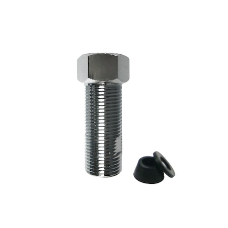 Kingston Brass KSEXTNUT Extension Nut for KS3911 Item Series, Raw Brass KSEXTNUT